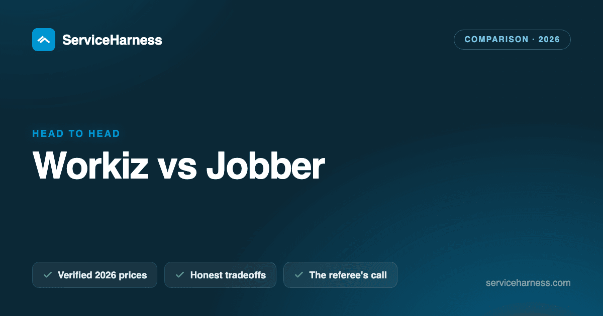 Workiz vs Jobber (2026): the honest referee's call