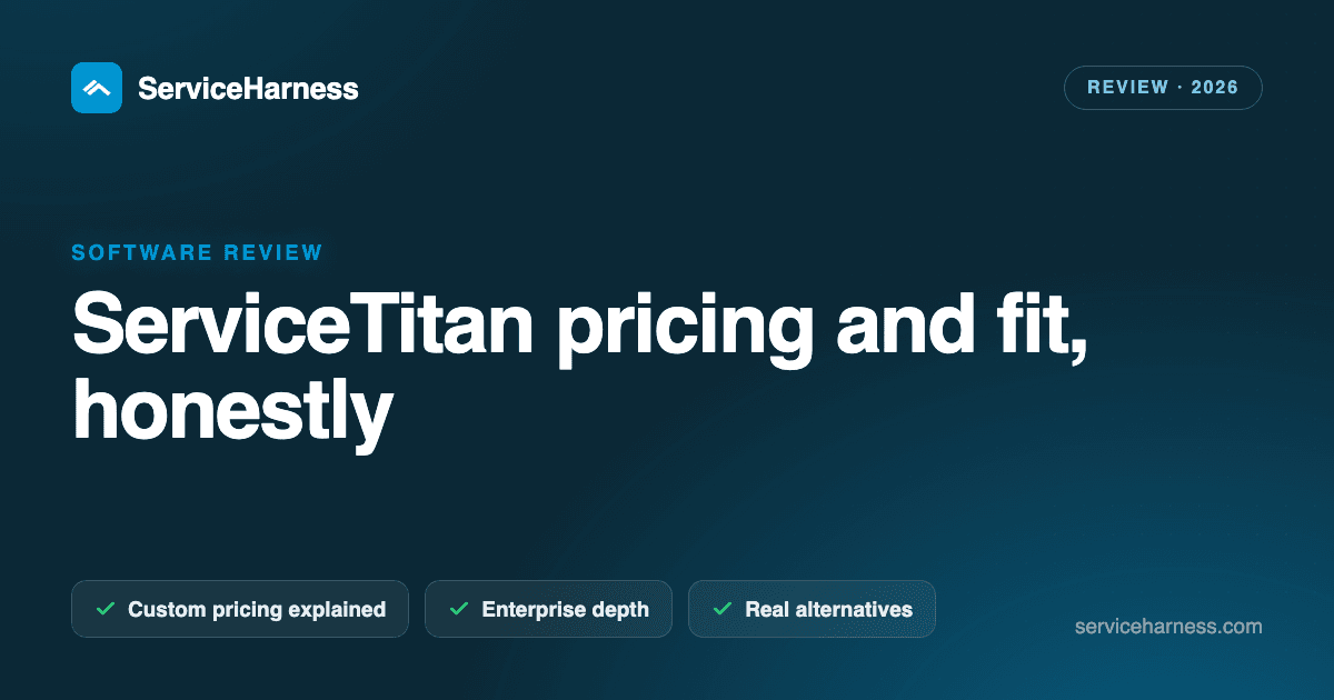ServiceTitan pricing, AI features and alternatives (2026)